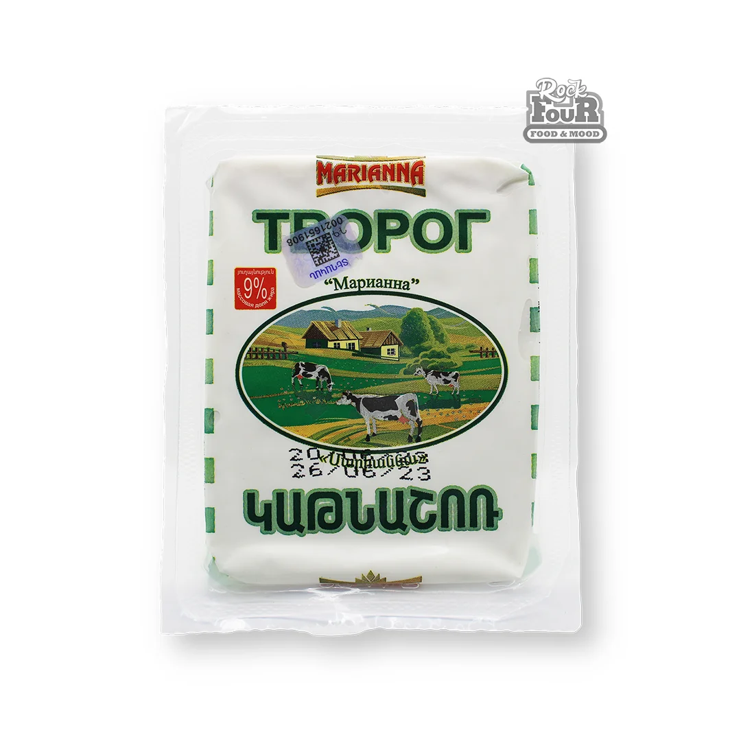 Cottage cheese "Marianna" 9% 180g